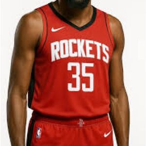 Nike Houston Rockets Christian Wood XL Basketball Jersey 🚀 🏀
